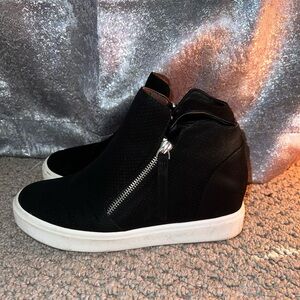 JustFab wedge sneakers